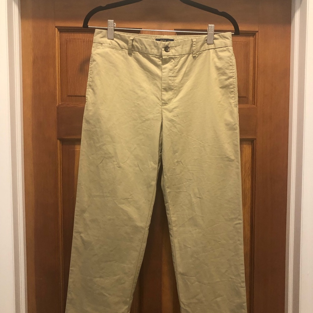 Teen boy tan Polo 18 youth fits 29x30